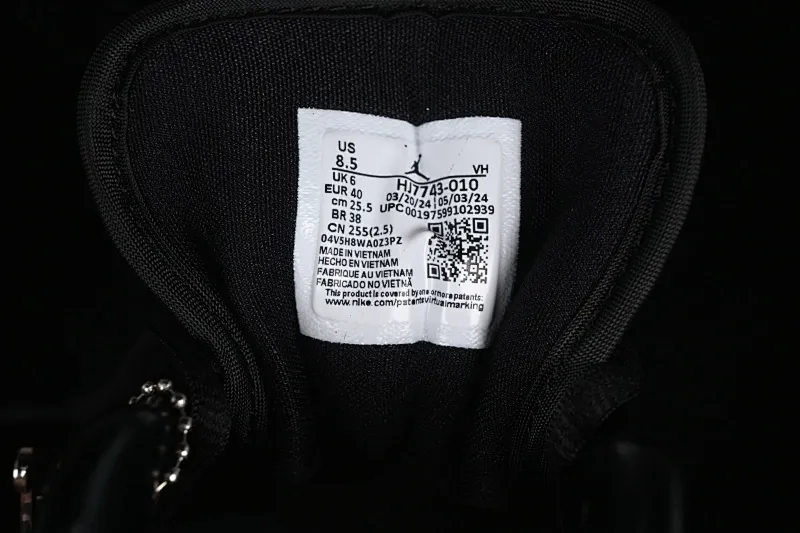 All categories Air Jordan Jordan series basketball shoes Air Jordan 1 Low G version pure original Air Jordan 1 Low "Black Croc" AJ1 Joe 1 crocodile black low-top cultural casual sneakers HJ7743-010